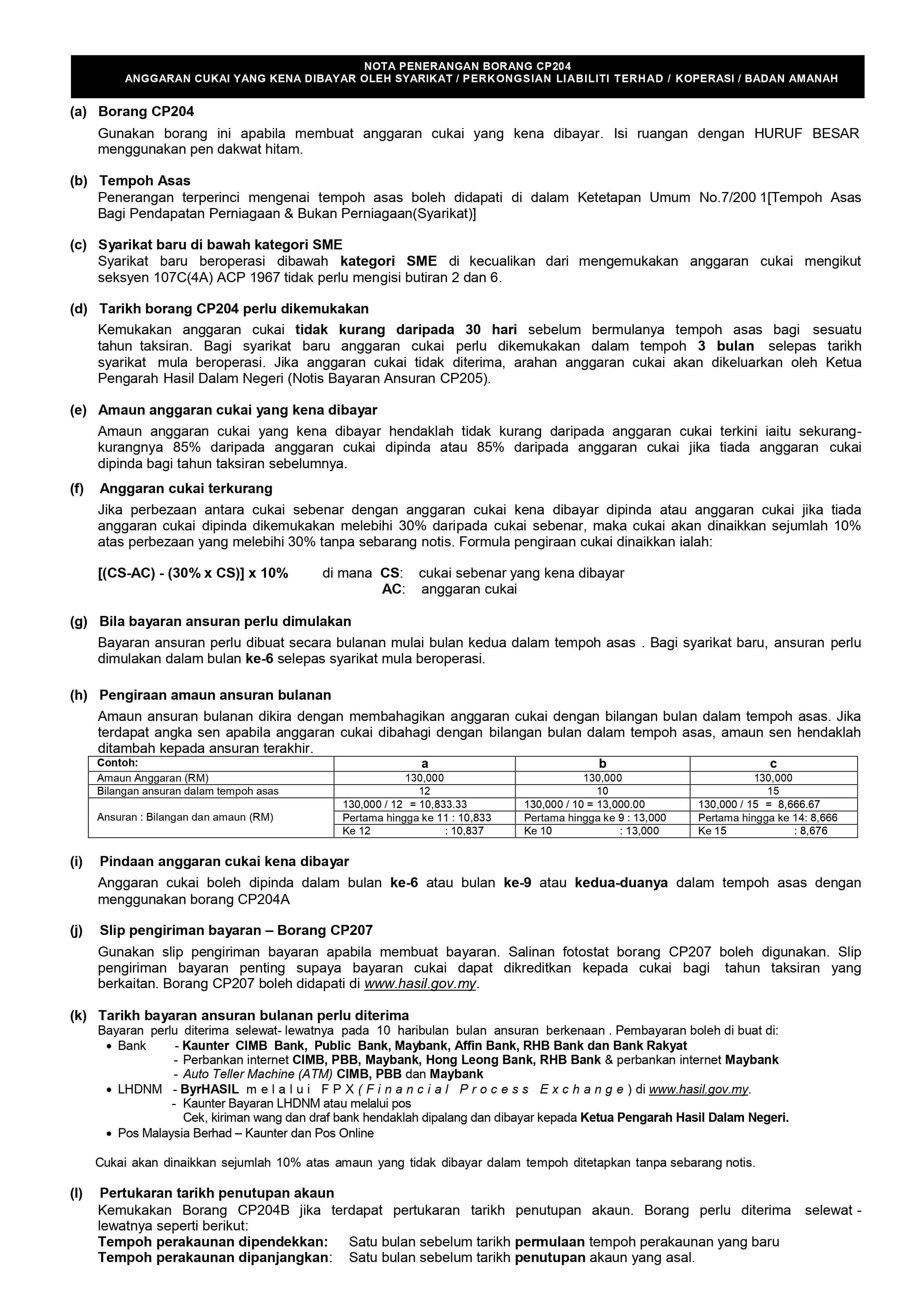 How To Submit Tax Estimation In Malaysia Via Cp204 Form Conveniently